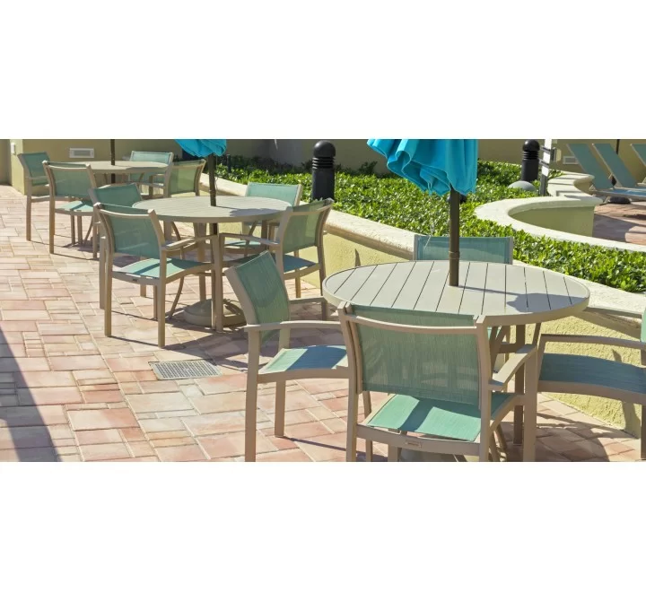 Source Furniture Fusion Aluminum Suqare Table Top 