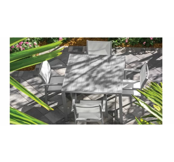 Source Outdoor Furniture Fusion Aluminum Suqare Table Top