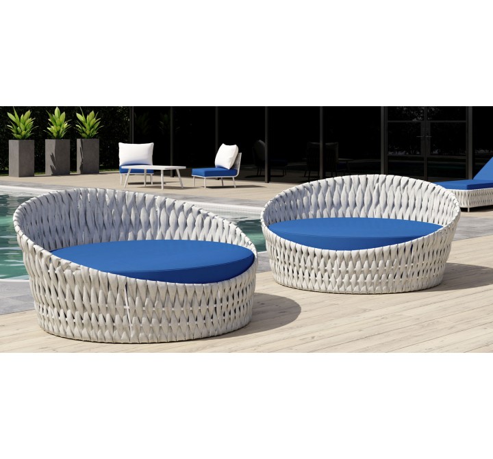 Source Furniture Aria 69" Oval Aluminum Frame