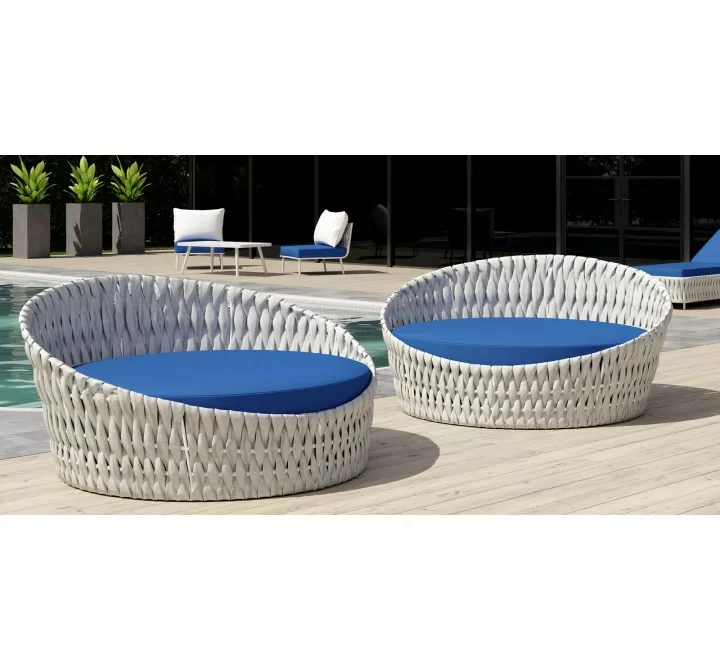 Source Furniture Aria 69" Oval Aluminum Frame