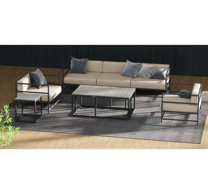 Source Furniture Delano Aluminum Sofa