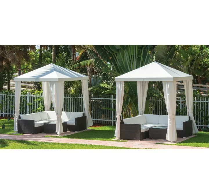 Source Furniture Oasis Aluminum Standard Roof Cabana