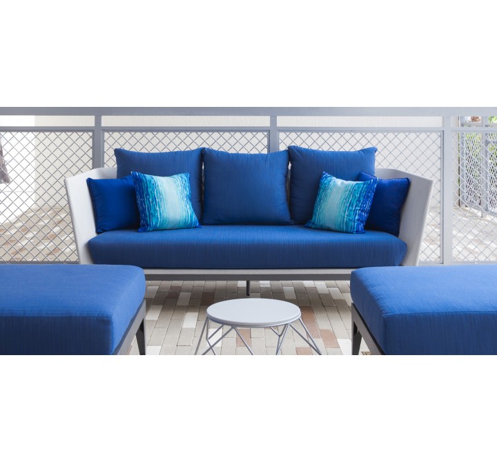 Source Outdoor Furniture Cosmo Aluminum Sofa 