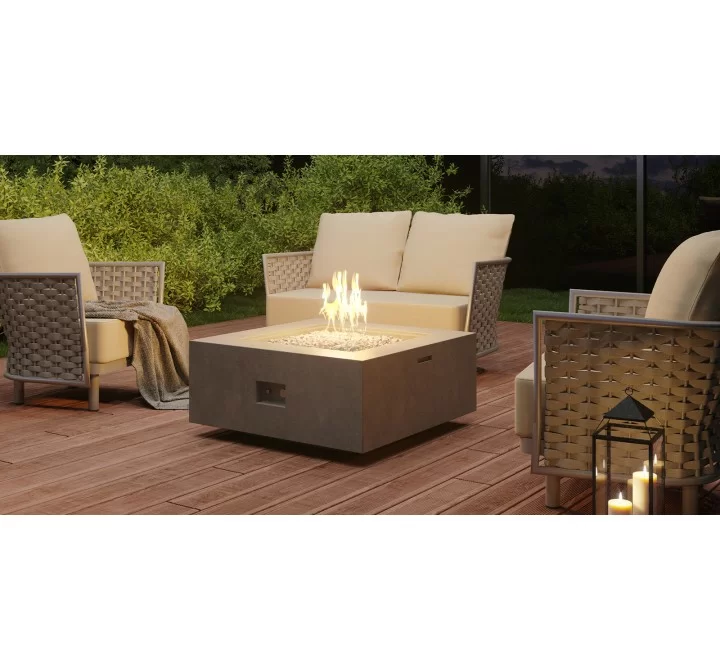 Source Furniture Elements Concrete Fire Pit (Square)