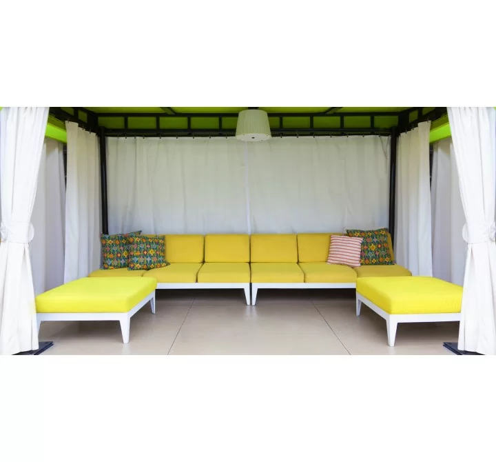 Source Furniture South Beach Armless Chair Set