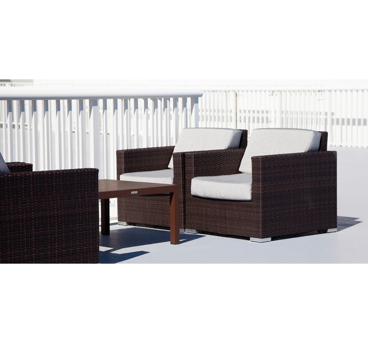 Source Furniture Lucaya Club Chair Front Espresso Set