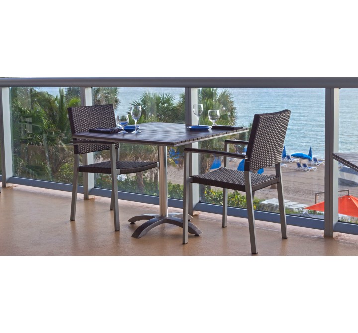 Source Furniture Fiji Wicker Dining Arm Chair 