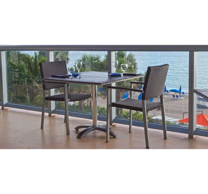Source Furniture Fiji Wicker Dining Arm Chair 
