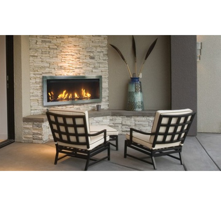 Sierra Flame Tahoe 450L Gas Fireplace - Lifestyle