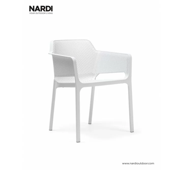 Nardi Net Arm Chair- Bianco