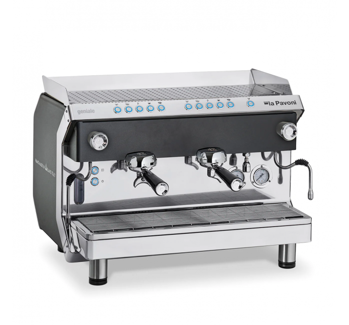 La Pavoni Geniale 2 Group Volumetric 4370W/230V Black