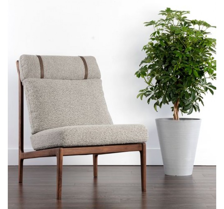 Sunpan Eleanor Lounge Chair - Altro Capuccino - Lifestyle