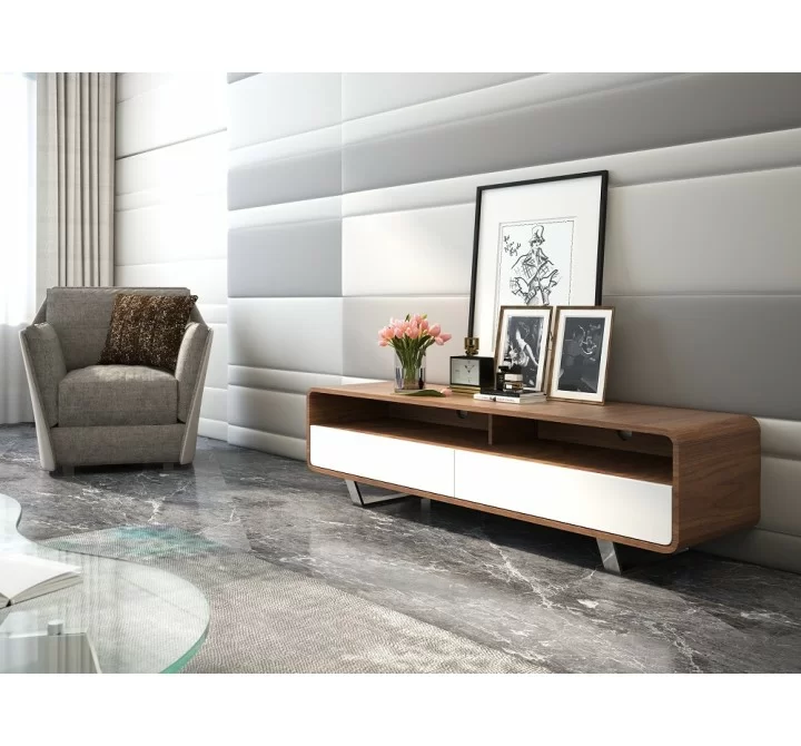 J&M Furniture Gramercy TV Base Side View