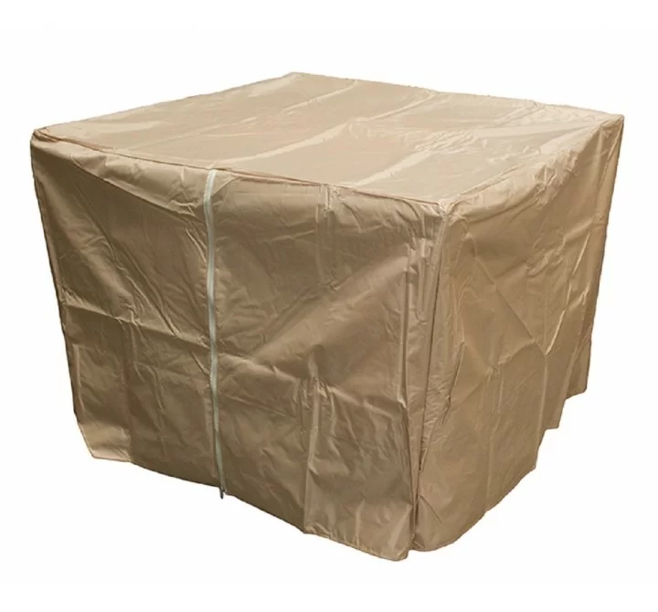 AZ Patio Heaters Square Fire Pit Cover - Front Angle