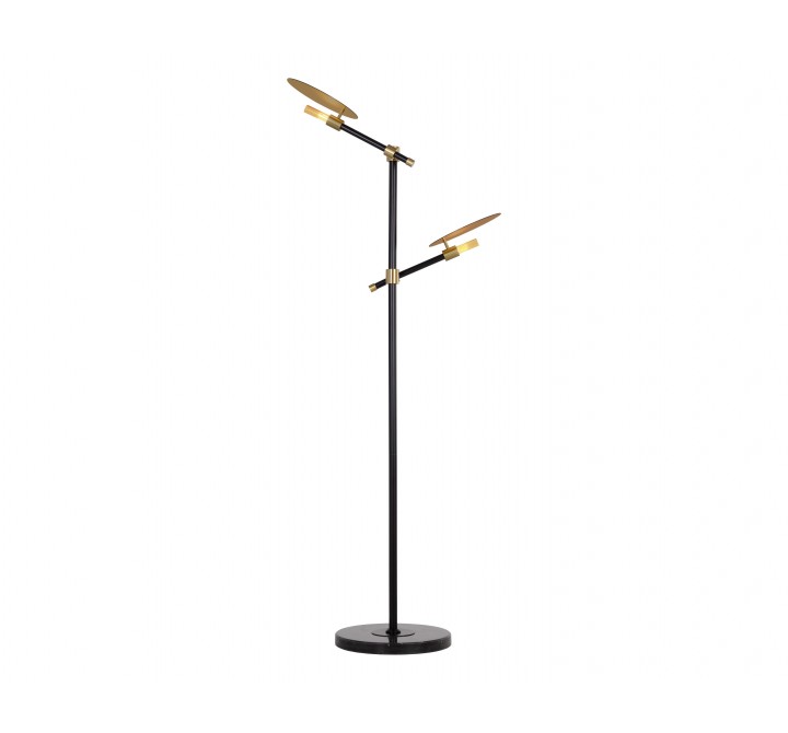 Sunpan Neela Floor Lamp - Front Angle