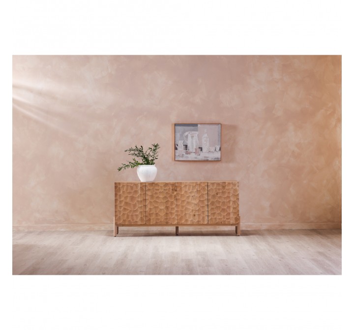 Moe's Home Collection Misaki Oak Sideboard in Natural - Lifestyle