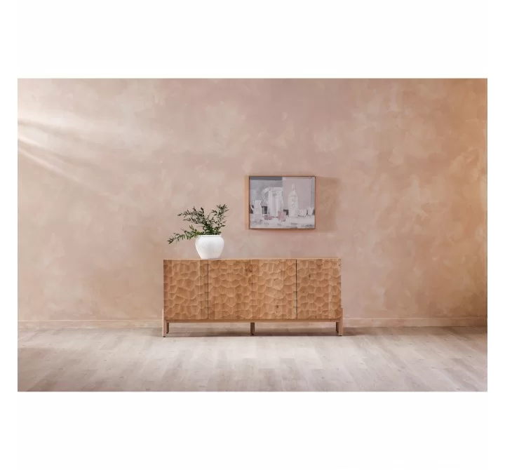 Moe's Home Collection Misaki Oak Sideboard in Natural - Lifestyle