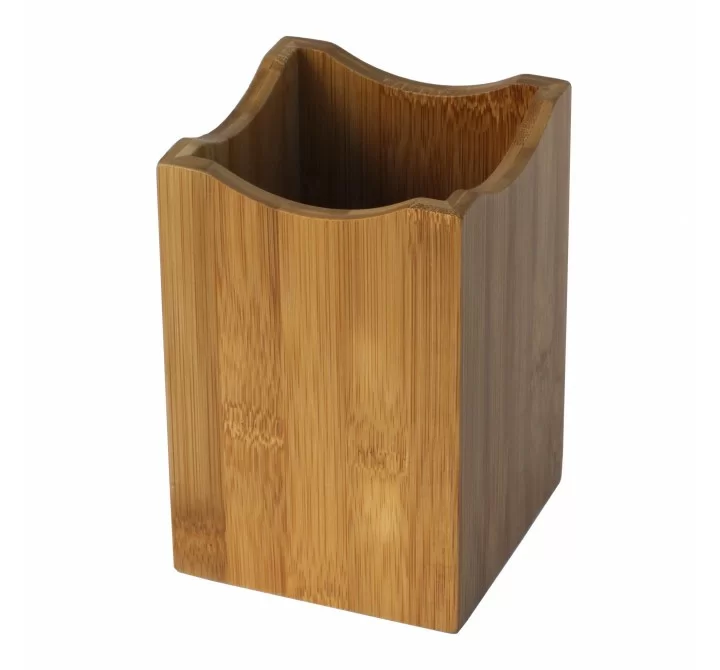 Oceanstar Bamboo Utensil Holder - Angled