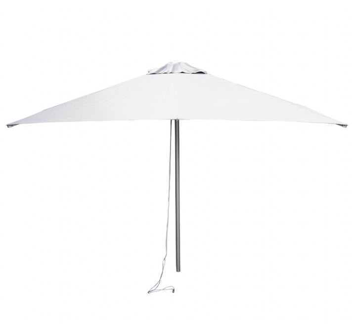 Cane-Line Harbour Parasol W/Pulley 2x2 m, Aluminium w/Dusty white fabric Aluminium w/Dusty white fabricAluminium w/Antracite fabric