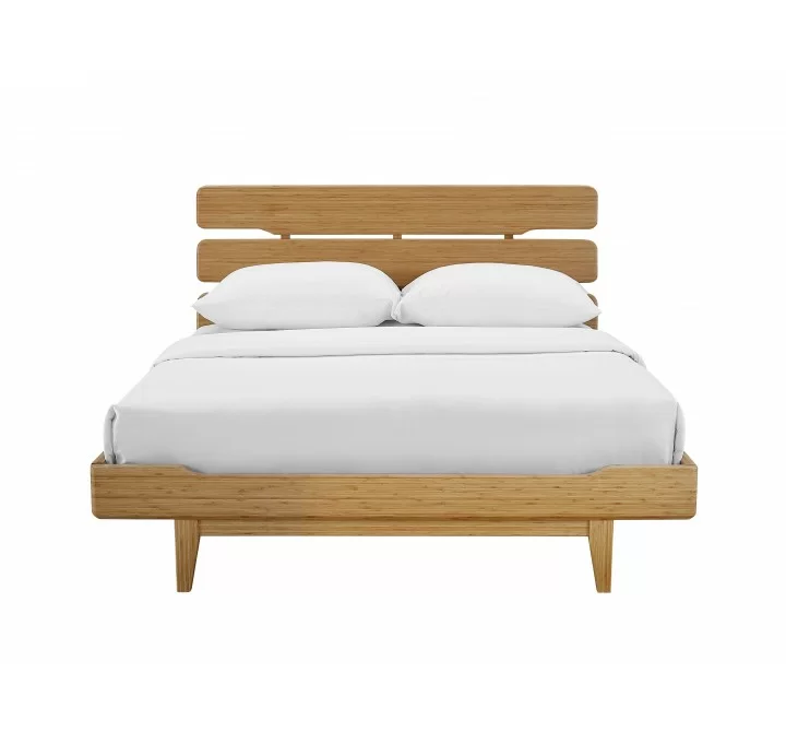 Greenington Currant California King Platform Bed Caramelized - Front Angle