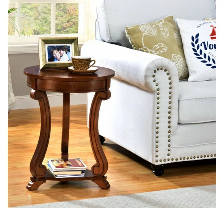  All Thing Cedar Round Pub Table - Lifestyle