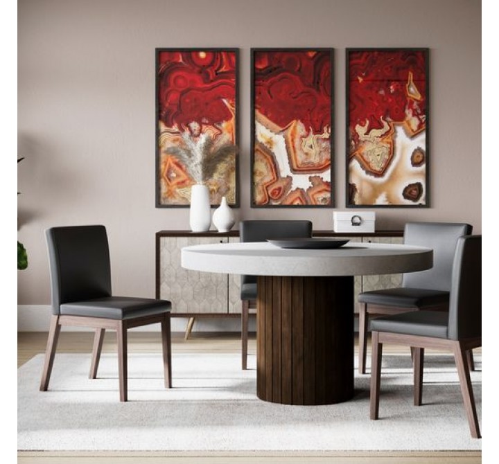 Sunpan Duomo Dining Table in 51.5" - Lifestyle