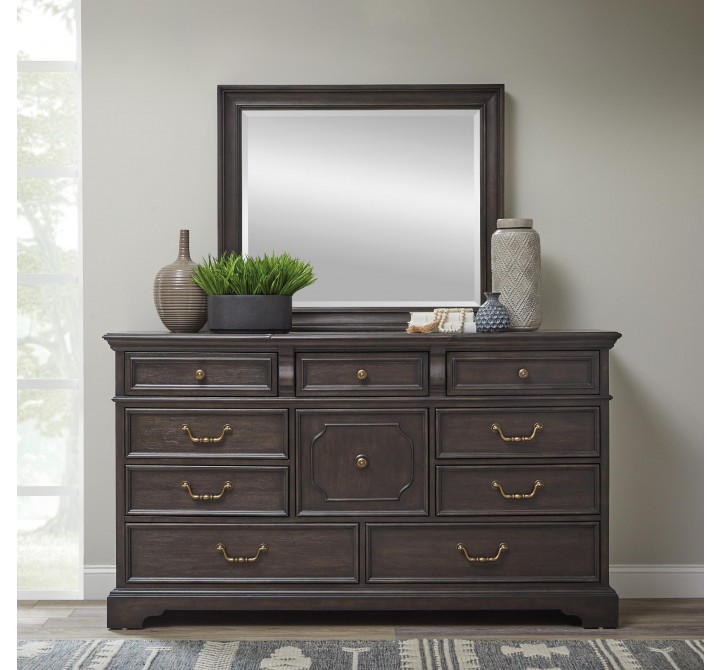 Hickory Creek 10 Drawer Dresser- Lifestyle 1