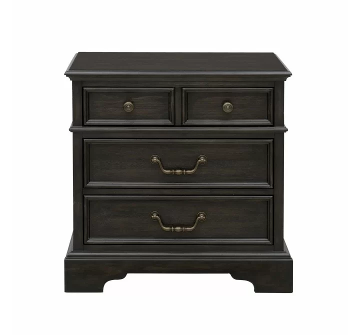 Hickory Creek 3 Drawer Nightstand-1