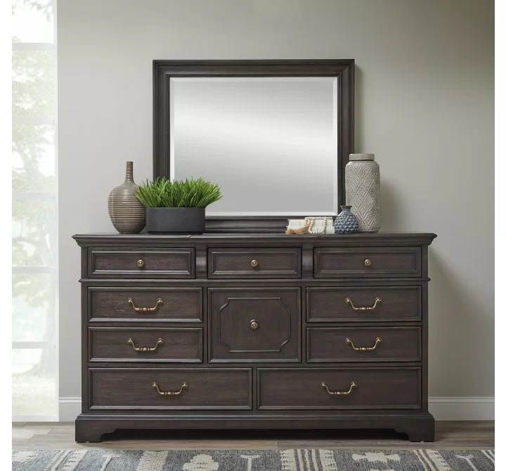 Hickory Creek Dresser Mirror-Lifestyle 1