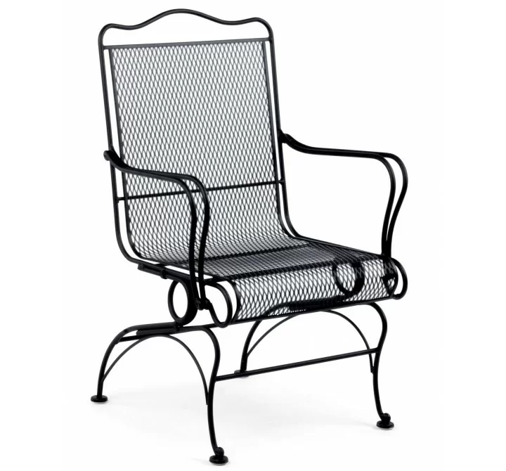 Woodard Tucson High-Back Coil Spring Chair