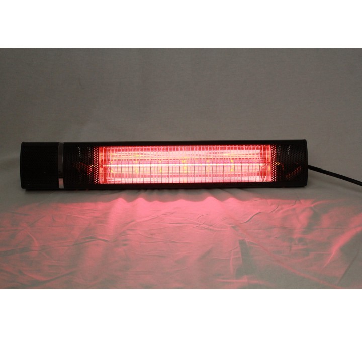 AZ Patio Heaters Wall Mount Black Electric Heater - Lifestyle