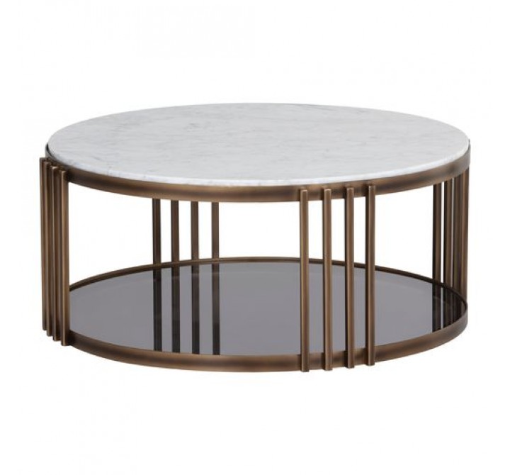 Sunpan Naxos Coffee Table - Front Angle