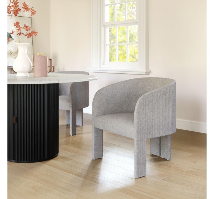 Zuo Modern Hull Accent Chair in Slate Gray - Lifestyle 3