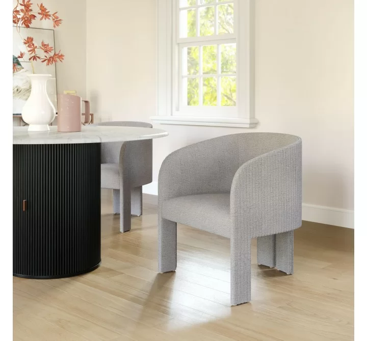 Zuo Modern Hull Accent Chair in Slate Gray - Lifestyle 3