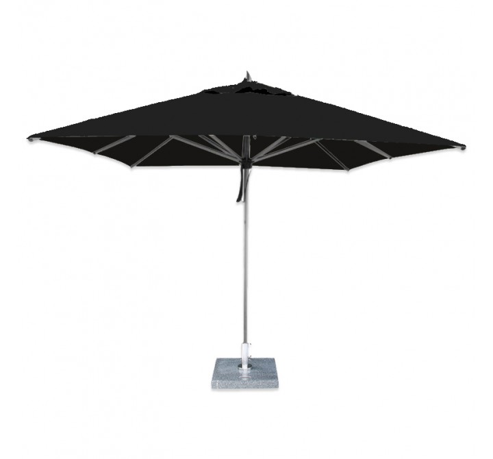 Hurricane 6.5’x10’ Rectangular Umbrella- Black
