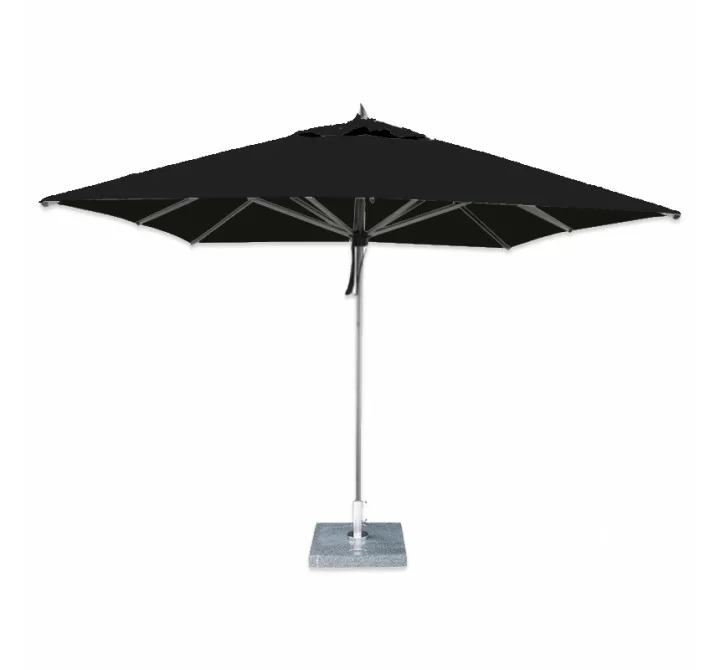 Hurricane 6.5’x10’ Rectangular Umbrella- Black