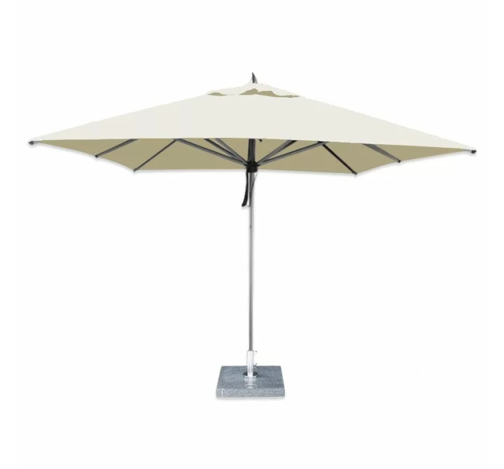 Hurricane 8.5’x11.5’ Rectangular Umbrella- Ecru