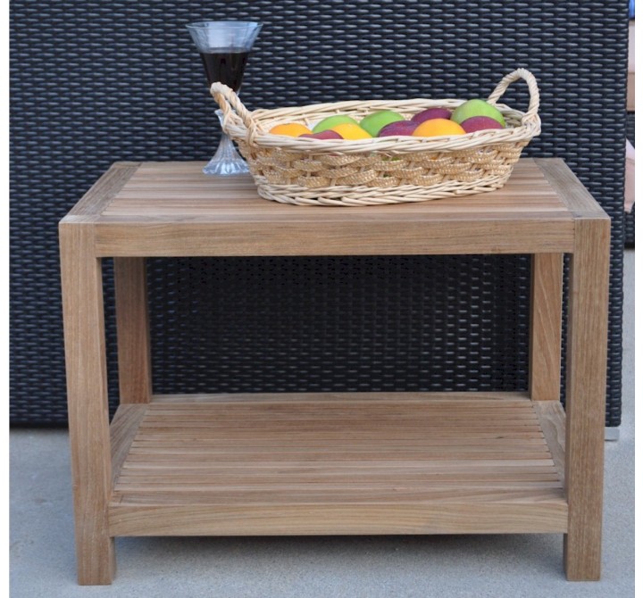 24" Windsor Side Table with 2 Tier-1