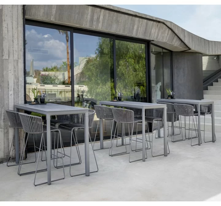 Cane-line Moments Bar Chair, Cane-Line Soft Rope 