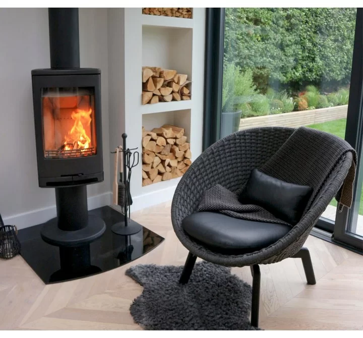 Cane-Line Peacock Lounge Chair, Cane-Line Soft Rope full view