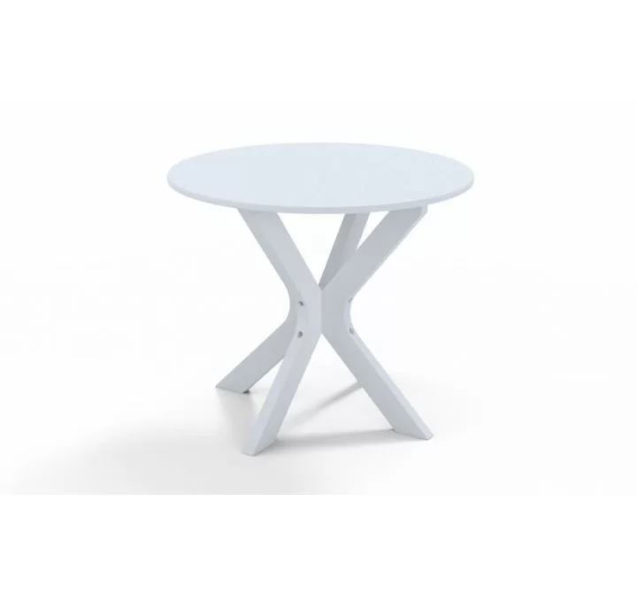 Telescope Casual Wexler Marine Grade Polymer 23" Round End Table w/ Rustic Top
