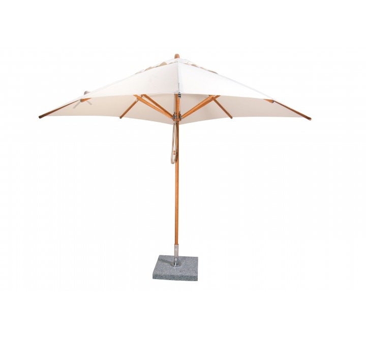 Levante 2.6m Square Bamboo Umbrella-1