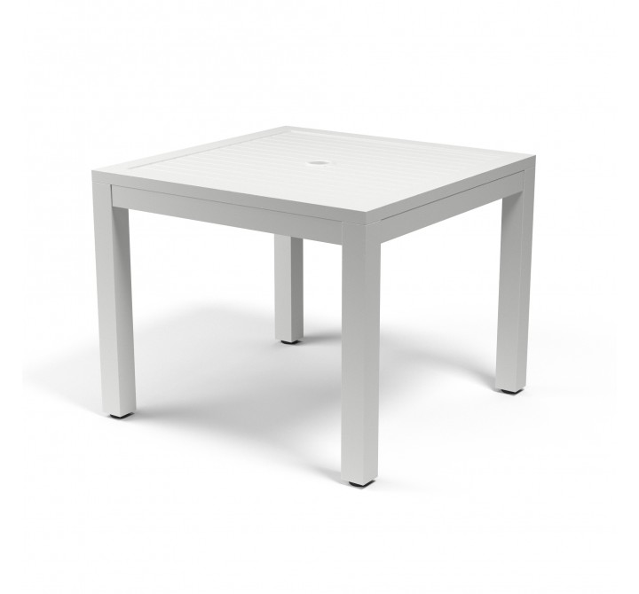 Sunset West Naples Square 36" Dining Table - Front Side Angle