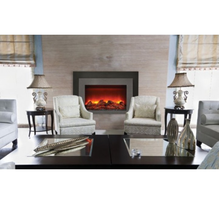 Sierra Flame 30" Insert Insert with Dual Steel Surround - Lifestyle