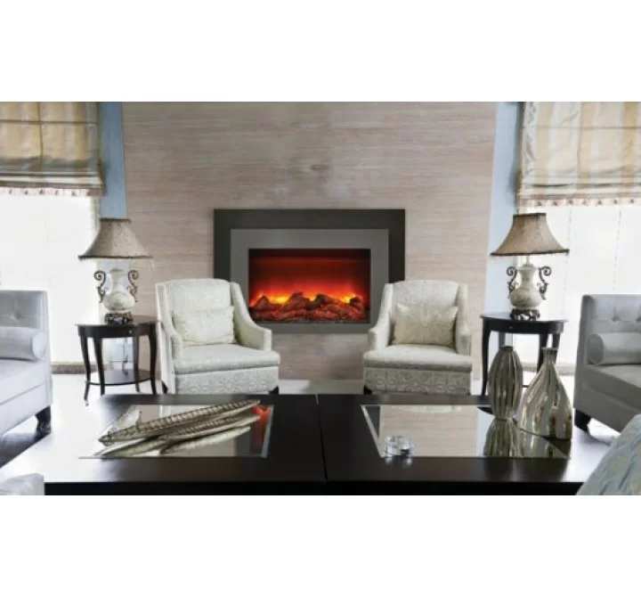 Sierra Flame 30" Insert Insert with Dual Steel Surround - Lifestyle