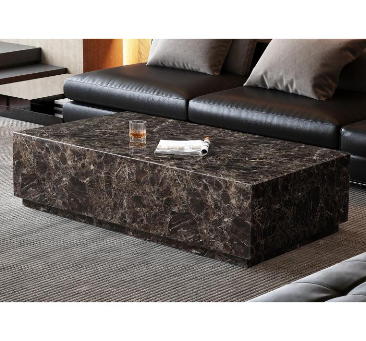 Iris Coffee Table in Brown-Lifestyle 1