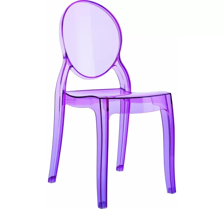 Baby Elizabeth Kids Chair - Transparent Pink