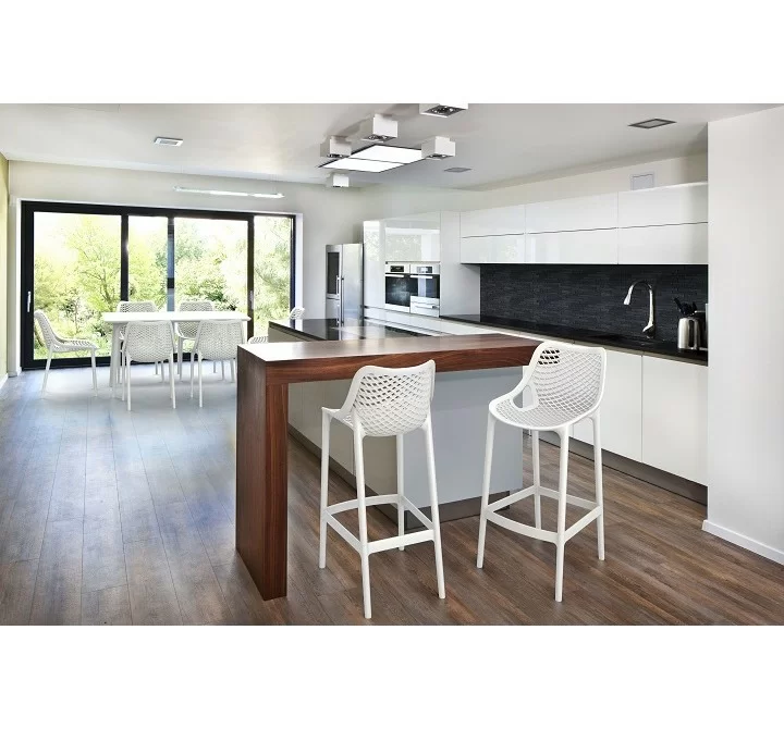 Air Bar Stool White