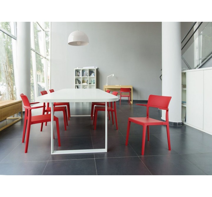 Plus Arm Chair Red
