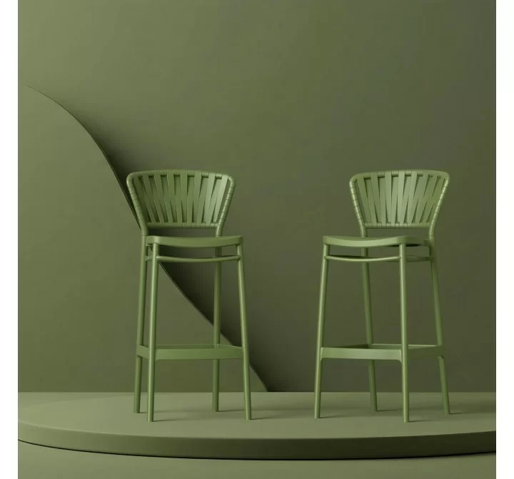 Compamia Portofino Bar Stool Olive Green